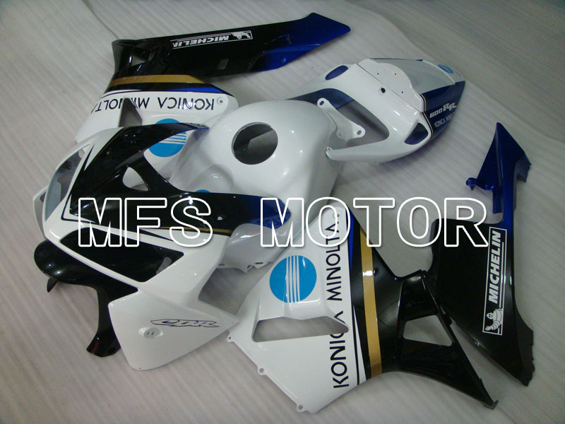 Honda CBR600RR 2005-2006 Injection ABS Fairing - Konica Minolta - Black White Blue - MFS2253