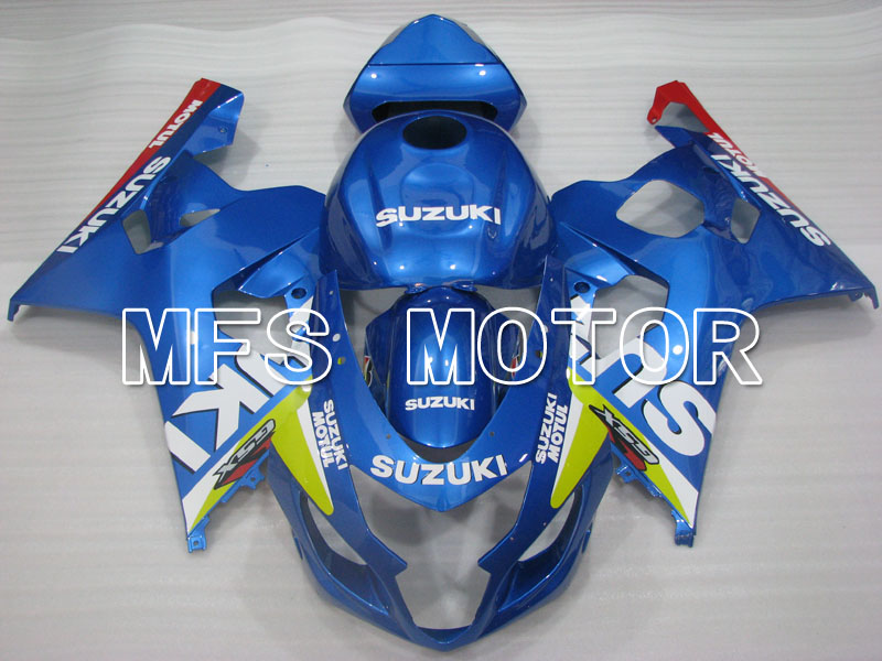 Suzuki GSXR600 GSXR750 2004-2005 Injection ABS Fairing - MOTUL - Blue - MFS2289