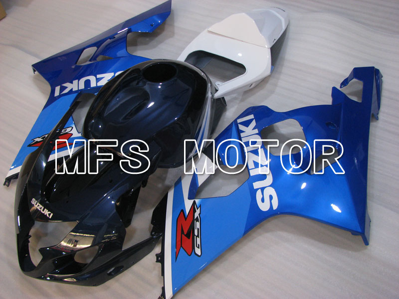 Suzuki GSXR600 GSXR750 2004-2005 Injection ABS Carénage - Usine Style - Bleu - MFS2308