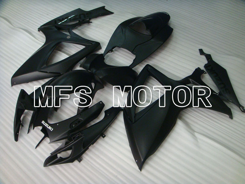 Suzuki GSXR600 GSXR750 2006-2007 Injection ABS Fairing - Factory Style - Black Matte - MFS2331