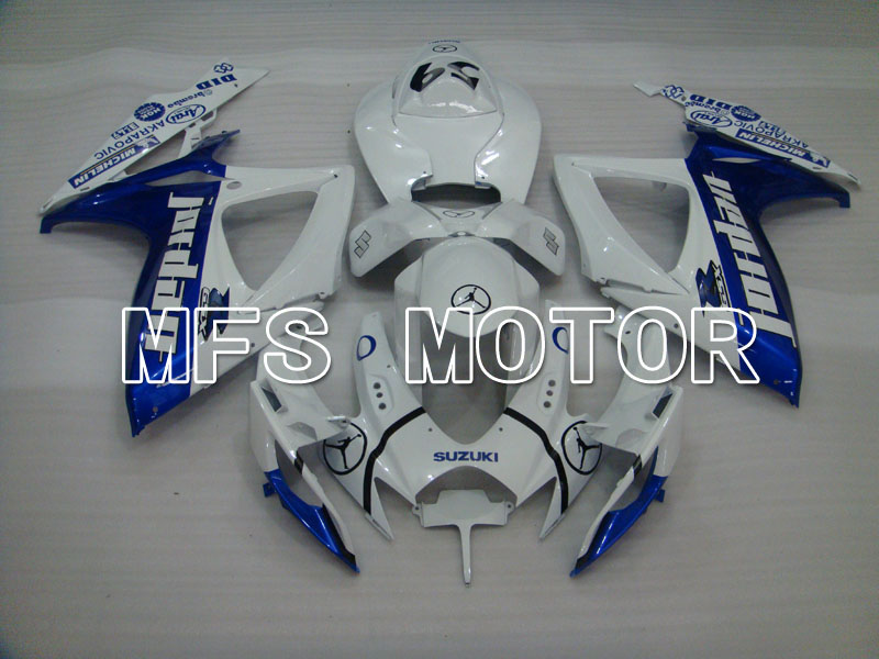 Suzuki GSXR600 GSXR750 2006-2007 Injection ABS Fairing - Jordan - Blue White - MFS2343