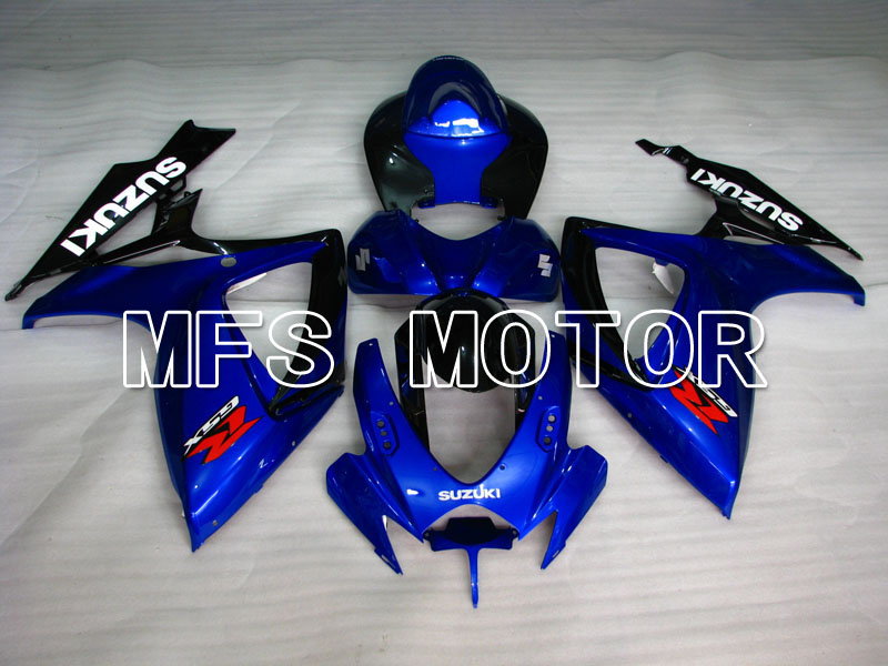 Suzuki GSXR600 GSXR750 2006-2007 Injection ABS Fairing - Factory Style - Blue Black - MFS2354