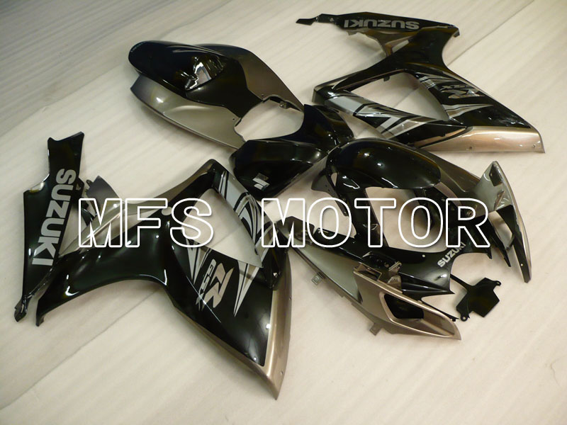 Suzuki GSXR600 GSXR750 2006-2007 Injection ABS Fairing - Factory Style - Black Gray - MFS2389