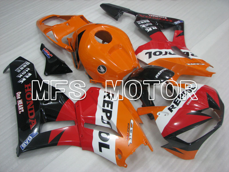 Honda CBR600RR 2013-2019 Injektion ABS Verkleidung - Repsol - Orange rot Schwarz - MFS2401