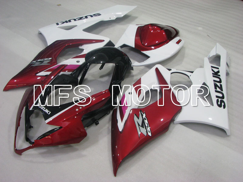 Suzuki GSXR1000 2005-2006 Injection ABS Fairing - Factory Style - Red White - MFS2657