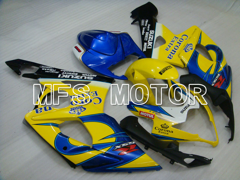 Suzuki GSXR1000 2005-2006 Injection ABS Fairing - Blue Yellow - Corona - MFS2621