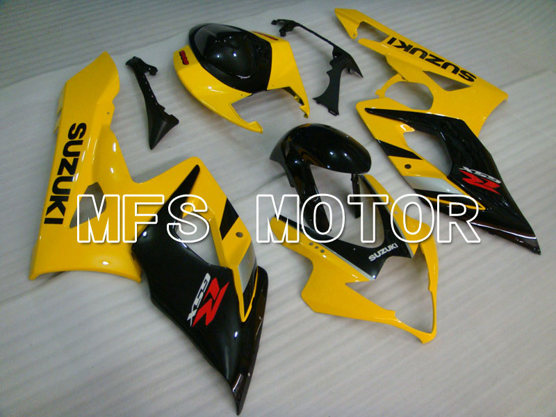 Suzuki GSXR1000 2005-2006 Injection ABS Fairing - Factory Style - Black Yellow - MFS2639