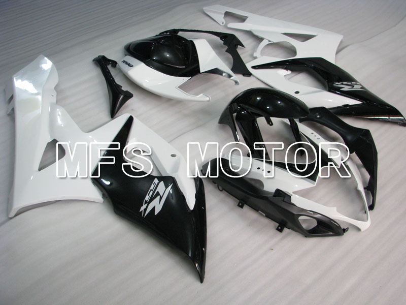 Suzuki GSXR1000 2005-2006 Injection ABS Fairing - Factory Style - Black White - MFS2646