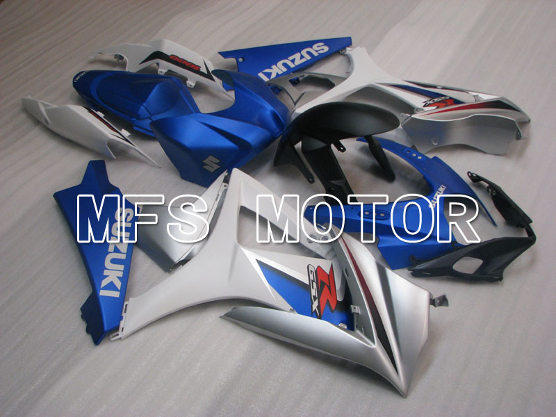 Suzuki GSXR1000 2007-2008 Injection ABS Fairing - Factory Style - White Blue - MFS2693