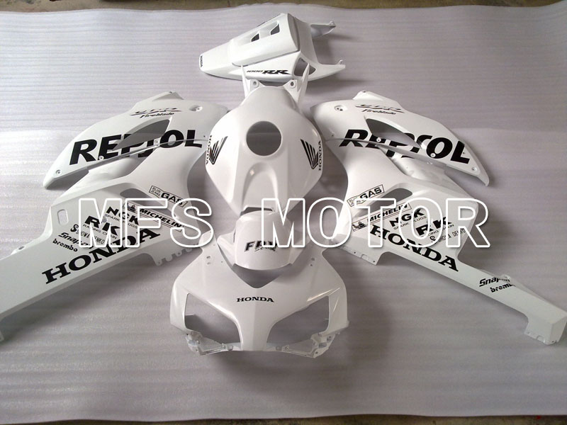 Honda CBR1000RR 2004-2005 Carenado ABS de inyección - Repsol - Blanco - MFS2858