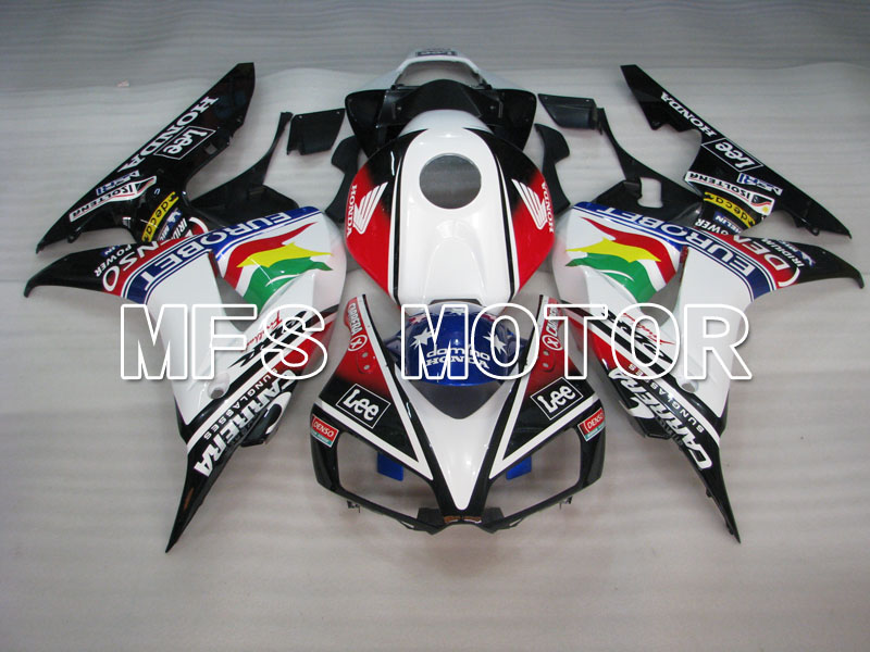 Honda CBR1000RR 2006-2007 Injection ABS Fairing - Eurobet - Black White - MFS2887