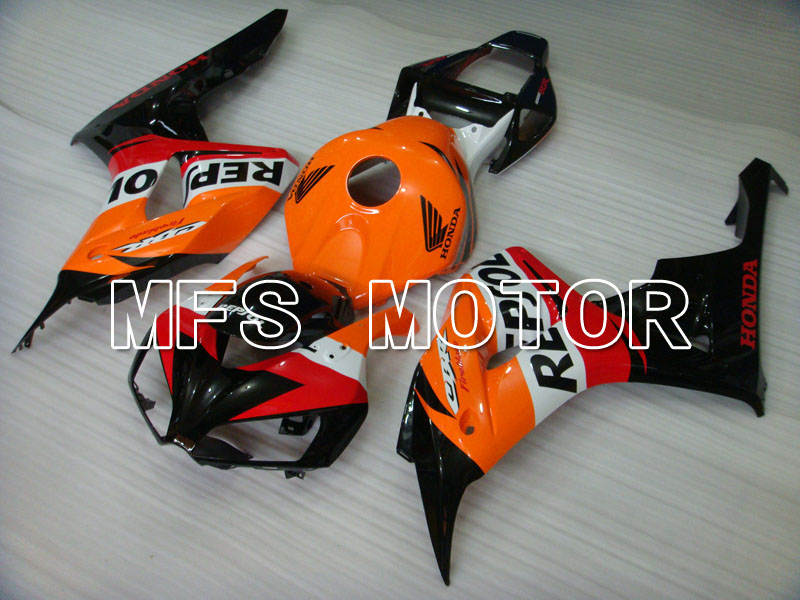 Honda CBR1000RR 2006-2007 Injection ABS Fairing - Repsol - Orange Red Black - MFS2899