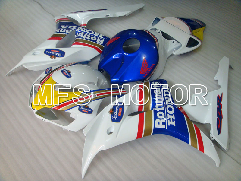 Honda CBR1000RR 2006-2007 Injektion ABS Verkleidung - Rothmans - Blau Weiß - MFS2902