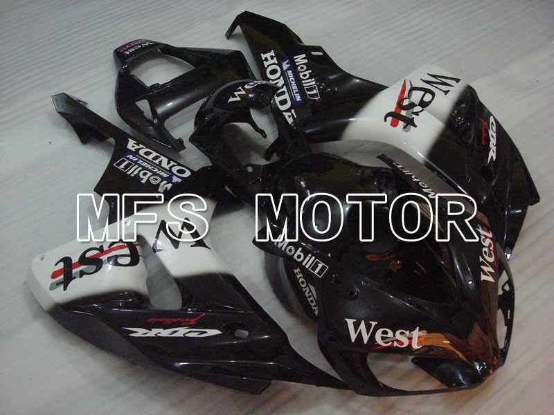 Honda CBR1000RR 2006-2007 Injektion ABS Verkleidung - West - Schwarz - MFS2904