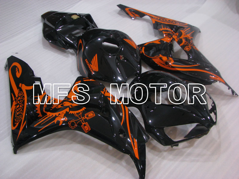 Honda CBR1000RR 2006-2007 Injection ABS Fairing - Others - Black Orange - MFS2916
