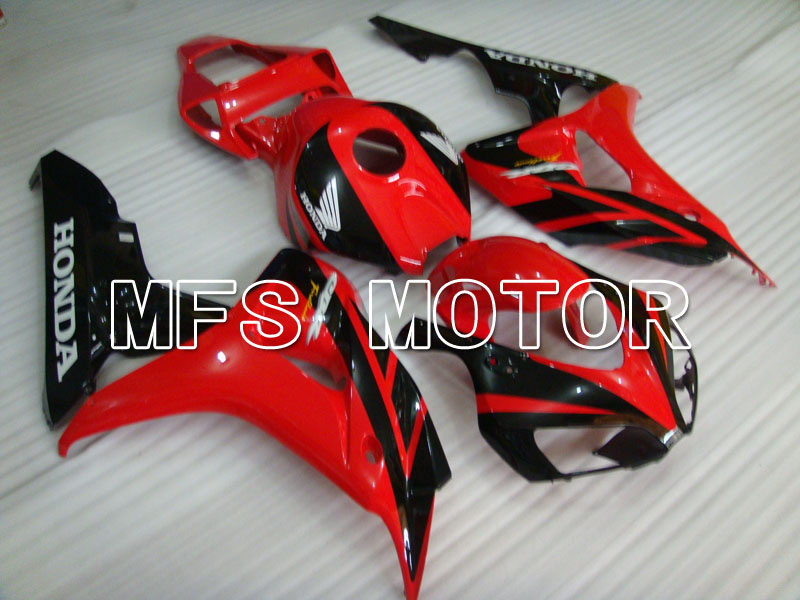 Honda CBR1000RR 2006-2007 Injection ABS Fairing - Factory Style - Black Red - MFS2935