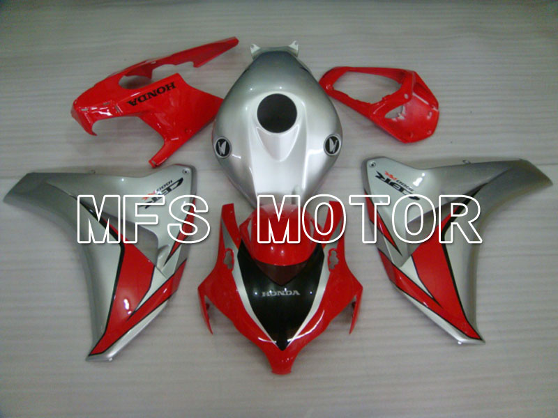 Honda CBR1000RR 2008-2011 Injektion ABS Verkleidung - Fabrik Style - rot Silber - MFS2941
