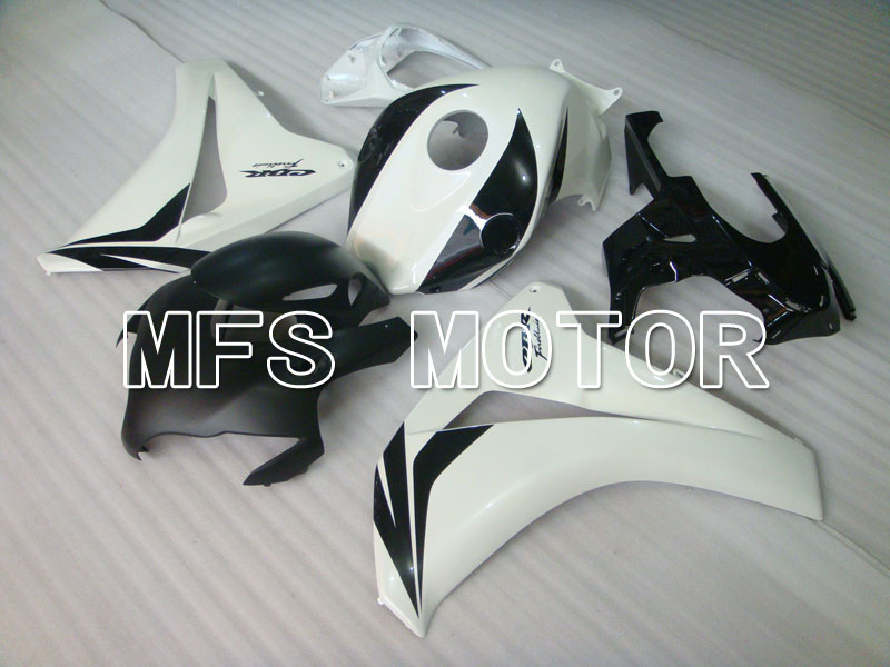 Honda CBR1000RR 2008-2011 Injection ABS Carénage - Usine Style - Noir blanc - MFS2942