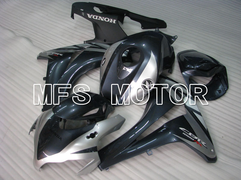 Honda CBR1000RR 2008-2011 Injektion ABS Verkleidung - Fabrik Style - Grau Silber - MFS2943