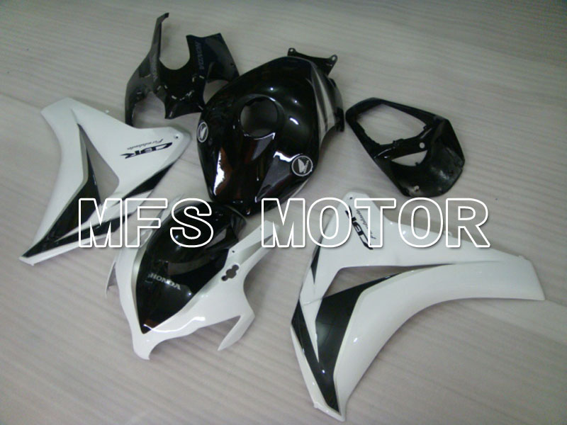 Honda CBR1000RR 2008-2011 Injektion ABS Verkleidung - Fabrik Style - Schwarz Weiß - MFS2947