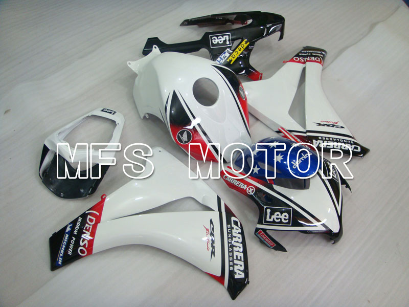 Honda CBR1000RR 2008-2011 Injection ABS Fairing - CARRERA - Black White - MFS2954