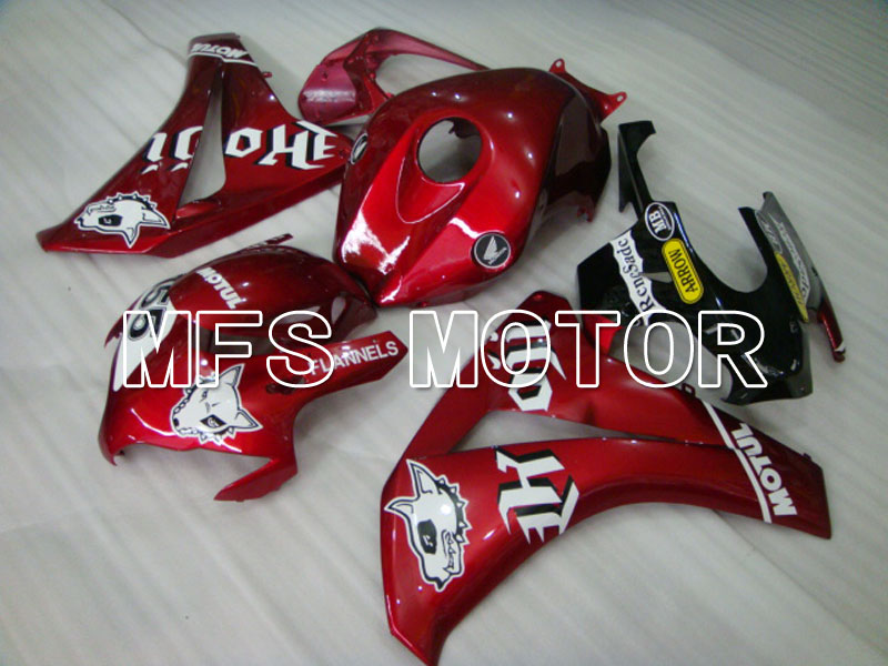 Honda CBR1000RR 2008-2011 Carenado ABS de inyección - FLANNELS - rojo - MFS2964