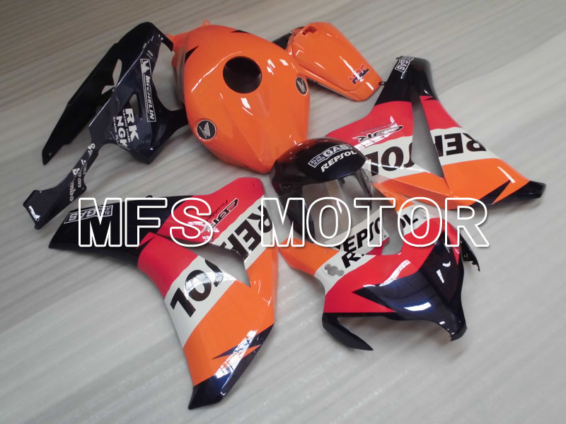 Honda CBR1000RR 2008-2011 Injection ABS Fairing - Repsol - Orange Red Black - MFS2966