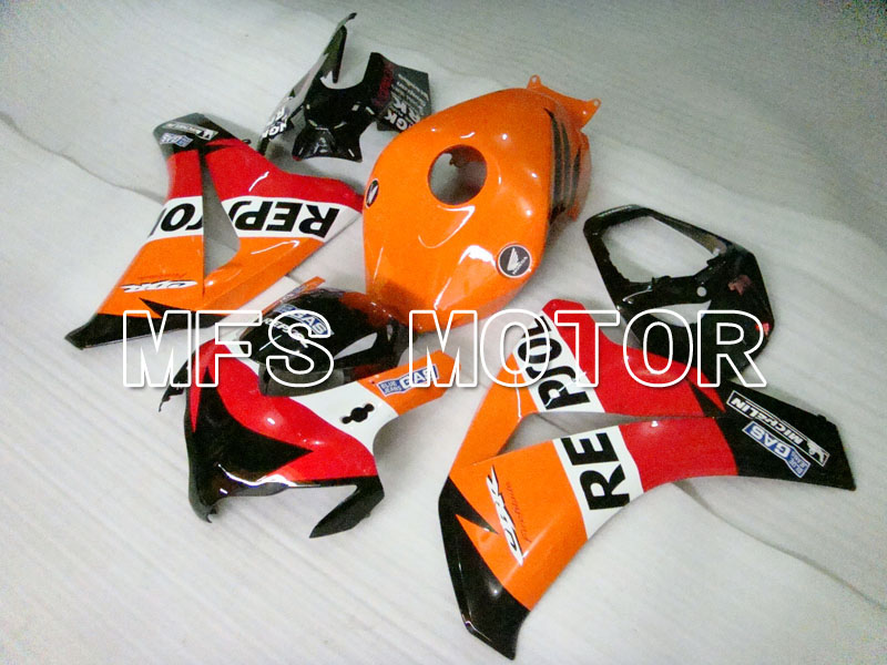 Honda CBR1000RR 2008-2011 Injektion ABS Verkleidung - Repsol - Orange rot Schwarz - MFS2968