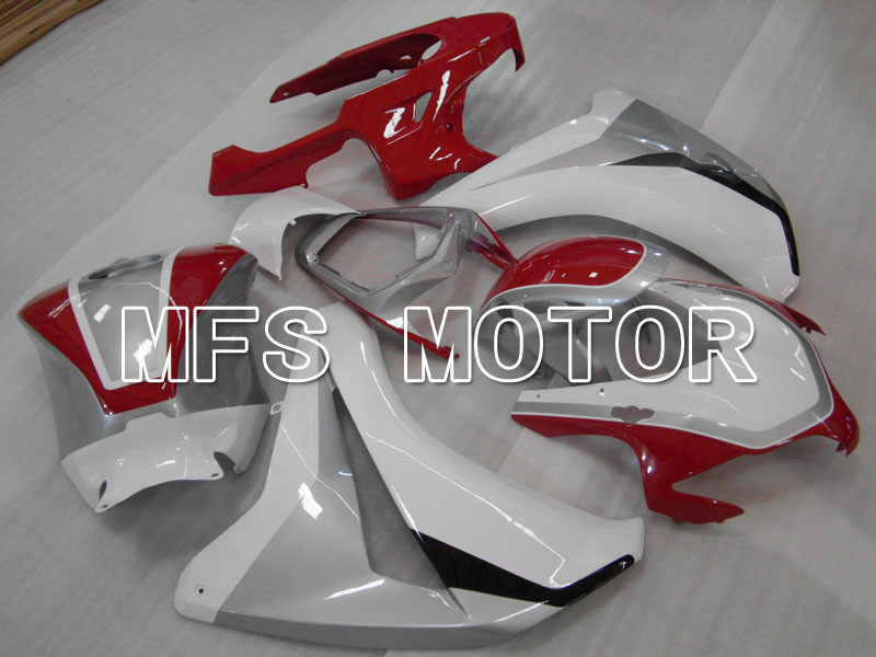 Honda CBR1000RR 2008-2011 Injektion ABS Verkleidung - Fabrik Style - rot Silber - MFS2973