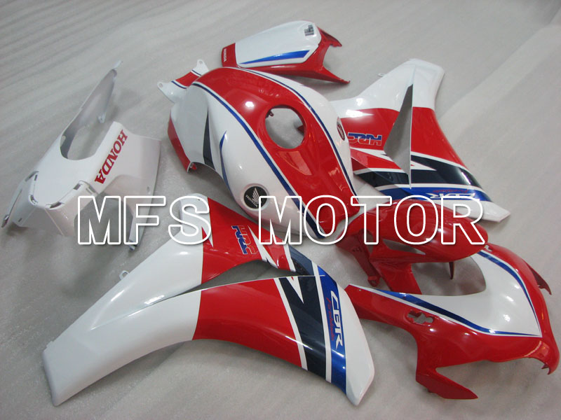 Honda CBR1000RR 2008-2011 Carenado ABS de inyección - Fábrica Style - rojo Blanco - MFS2976