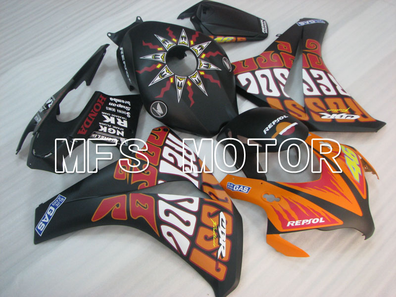 Honda CBR1000RR 2008-2011 Injektion ABS Verkleidung - Rossi - Orange Matt - MFS2985