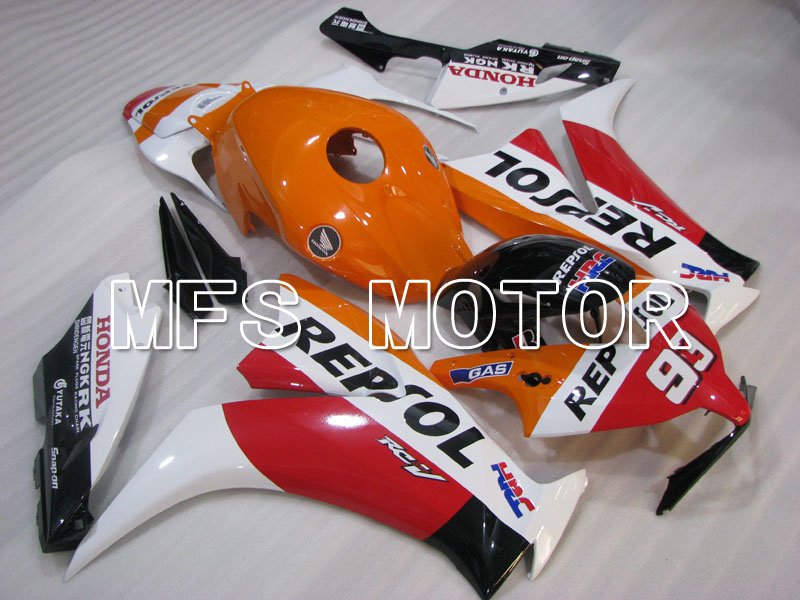 Honda CBR1000RR 2012-2016 Injektion ABS Verkleidung - Repsol - Weiß Orange rot - MFS3018