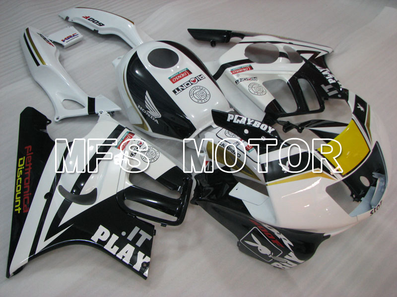 Honda CBR600 F3 1997-1998 Injection ABS Fairing - PlayBoy - Black White - MFS3061