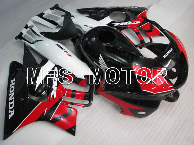 Honda CBR600 F3 1997-1998 Injection ABS Fairing - Factory Style - Black Red - MFS3066