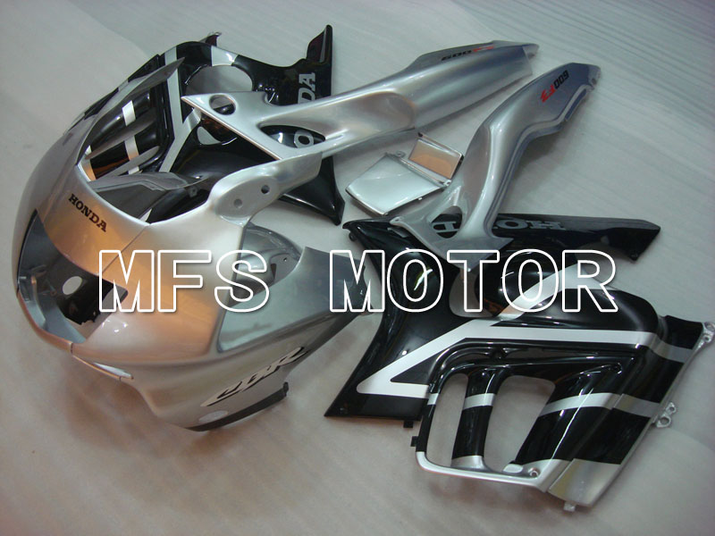Honda CBR600 F3 1997-1998 Injektion ABS Verkleidung - Fabrik Style - Schwarz Silber - MFS3067