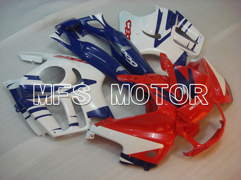Honda CBR600 F3 1997-1998 Injektion ABS Verkleidung - Fabrik Style - Blau rot Weiß - MFS3077