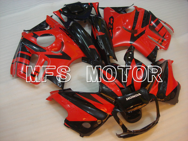 Honda CBR600 F3 1997-1998 Injection ABS Fairing - Factory Style - Black Red - MFS3079