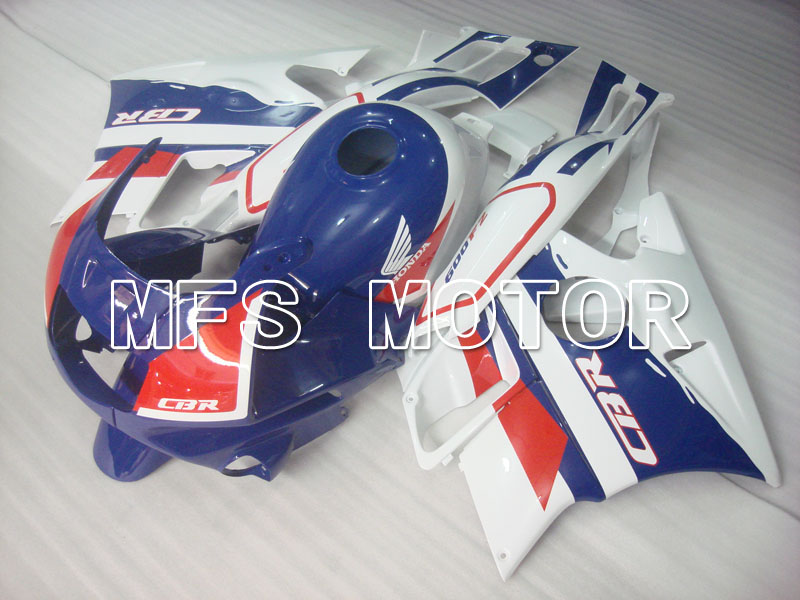 Honda CBR600 F2 1991-1994 ABS Fairing - Fábrica Style - Azul Blanco - MFS3087