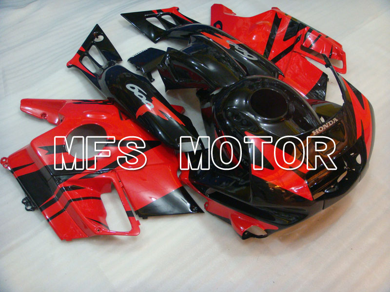 Honda CBR600 F2 1991-1994 ABS Carénage - Usine Style - Noir rouge - MFS3102