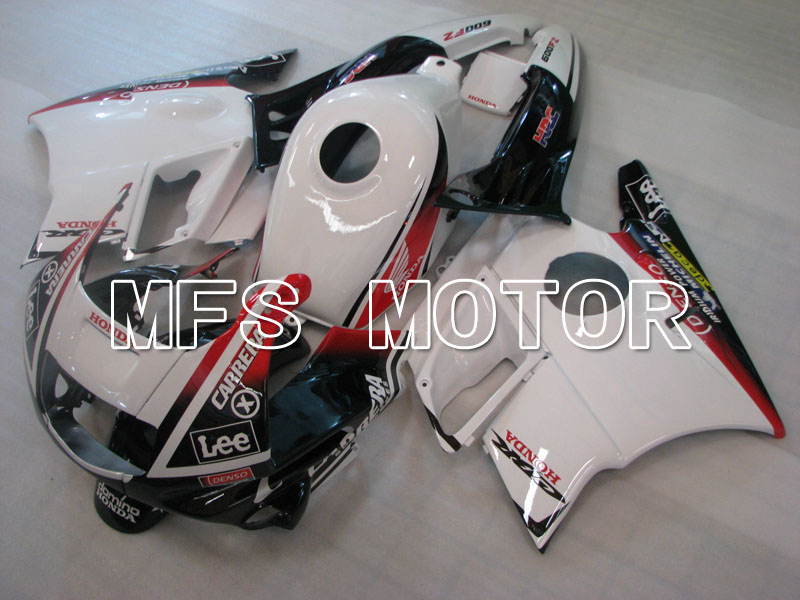 Honda CBR600 F2 1991-1994 ABS Carénage - CARRERA - Noir blanc - MFS3113