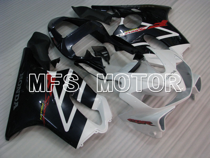 Honda CBR600 F4i 2001-2003 Carenado ABS de inyección - Fábrica Style - Negro Blanco - MFS3153