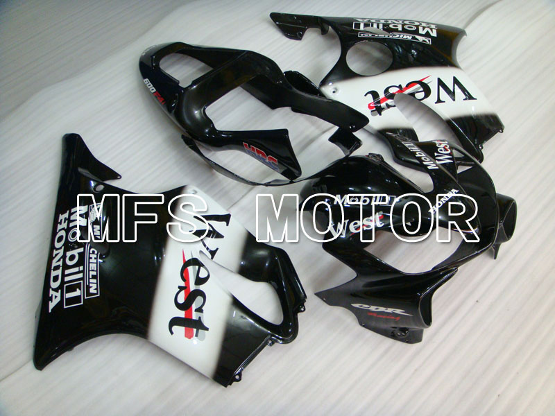 Honda CBR600 F4i 2001-2003 Injection ABS Fairing - Repsol - Black White - MFS3164