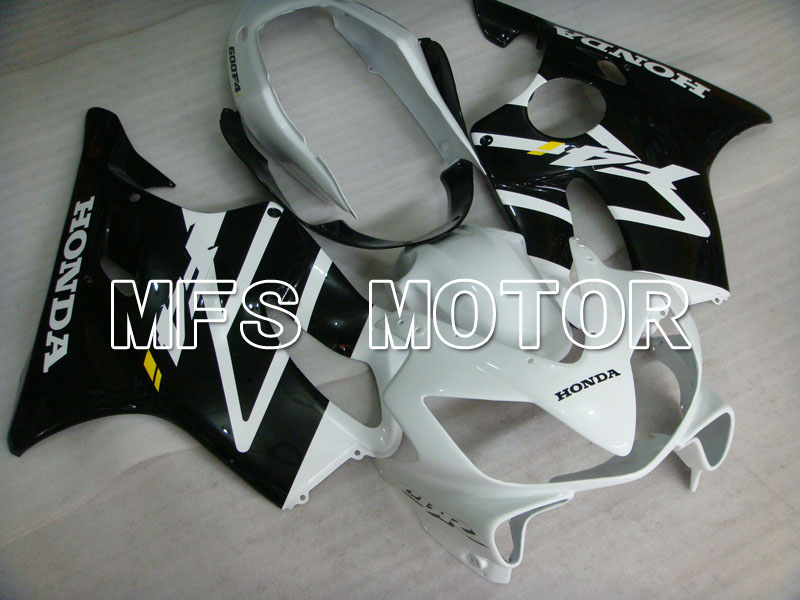 Honda CBR600 F4i 2004-2007 Carenado ABS de inyección - Fábrica Style - Negro Blanco - MFS3193