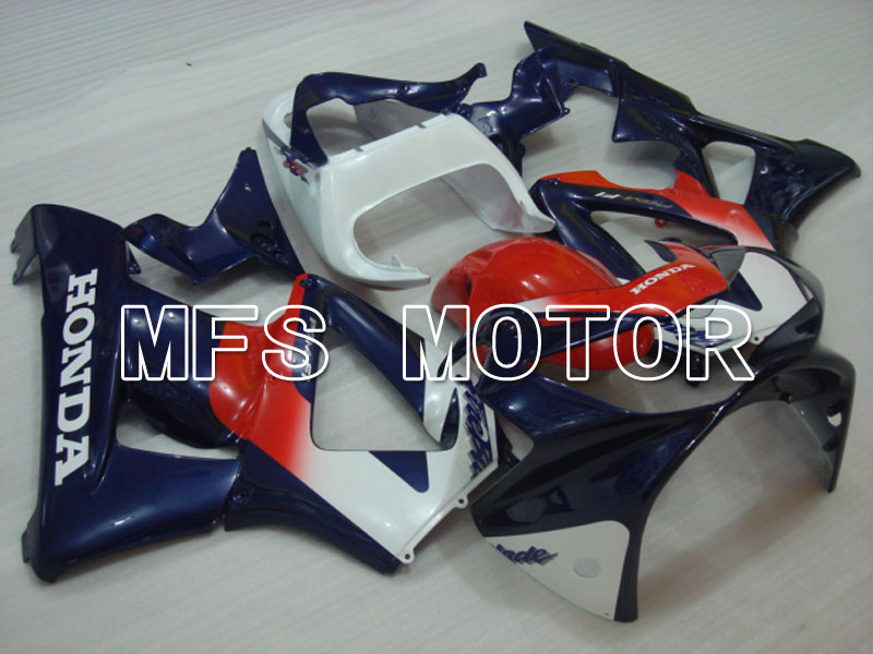 Honda CBR900RR 929 2000-2001 Carenado ABS de inyección - Fábrica Style - Azul rojo Blanco - MFS3216
