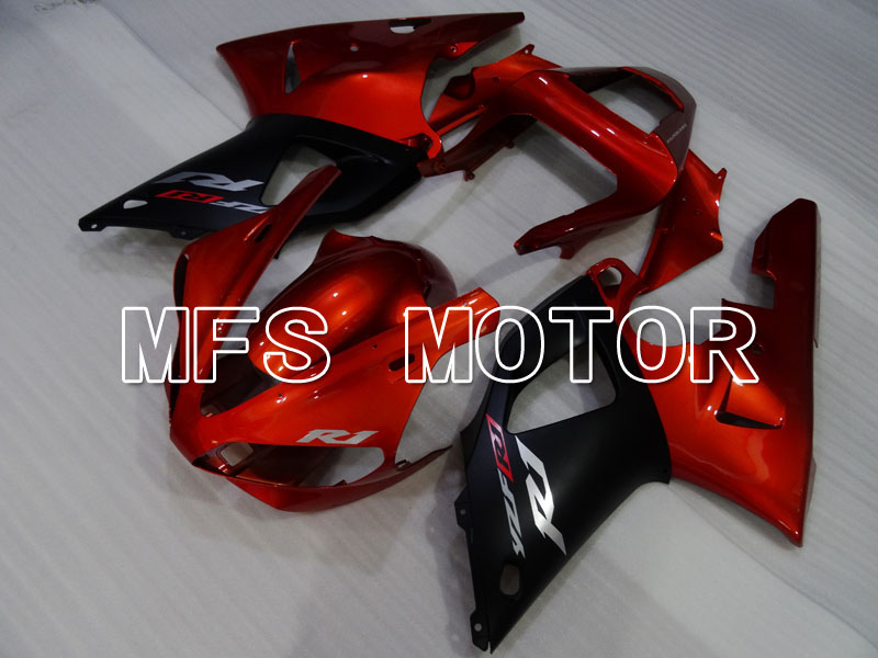 Yamaha YZF-R1 2000-2001 Injection ABS Fairing - Factory Style - Black Red - MFS3265