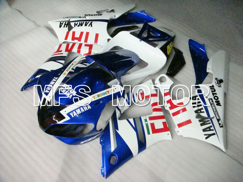 Yamaha YZF-R1 2000-2001 Carenado ABS de inyección - FIAT - Azul Blanco - MFS3266