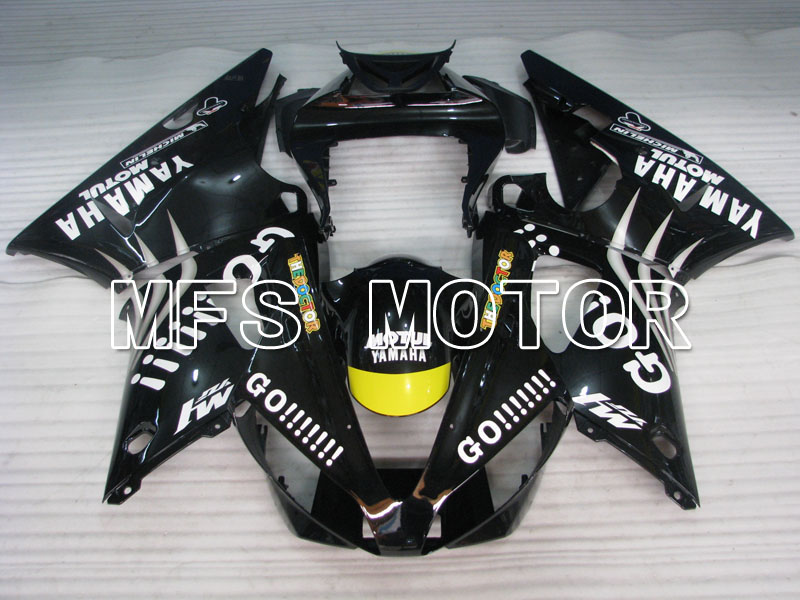 Yamaha YZF-R1 2000-2001 Injection ABS Fairing - GO!!!!!!! - Black - MFS3269