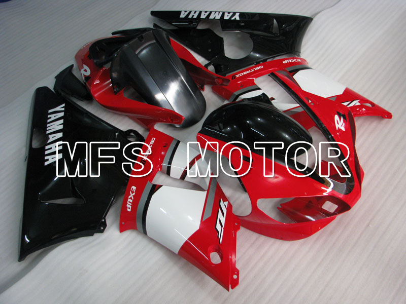 Yamaha YZF-R1 2000-2001 Carenado ABS de inyección - Fábrica Style - Negro rojo Blanco - MFS3285