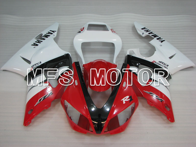 Yamaha YZF-R1 2000-2001 Injection ABS Fairing - Factory Style - Red White - MFS3287