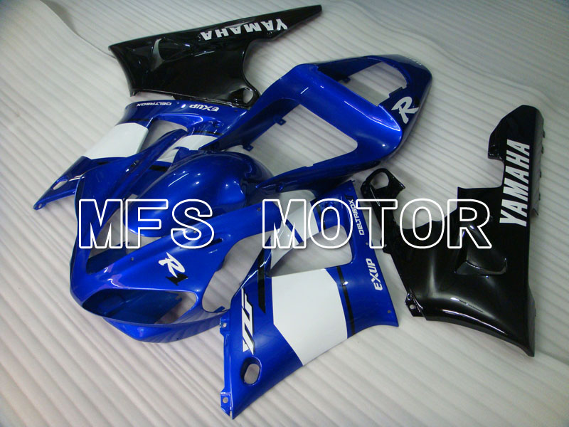 Yamaha YZF-R1 2000-2001 Carenado ABS de inyección - Fábrica Style - Azul Negro - MFS3289